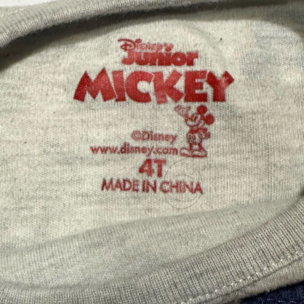 Disney Mickey Mouse 3 Piece Outfit with Vest | Size 4T - Picture 5 of 11